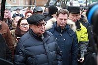 Владимир Ресин и префект Алексей Пашков осмотрели ход строительства храмов в СЗАО