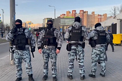 Столичные росгвардейцы обеспечили безопасность хоккейных матчей