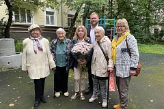 Ветеран ВОВ из Щукино Римма Драчук отметила 102‑й день рождения