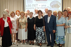 В Центре Московского долголетия Строгино отпраздновали свой 30-й юбилей театр песни «Ветеран»