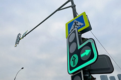 На улице Исаковского в районе Строгино планируют установить светофор